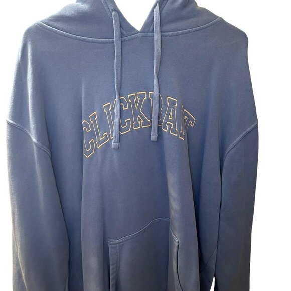 Blue Clickbait Hoodie David Dobrik Size XL - Picture 1 of 1
